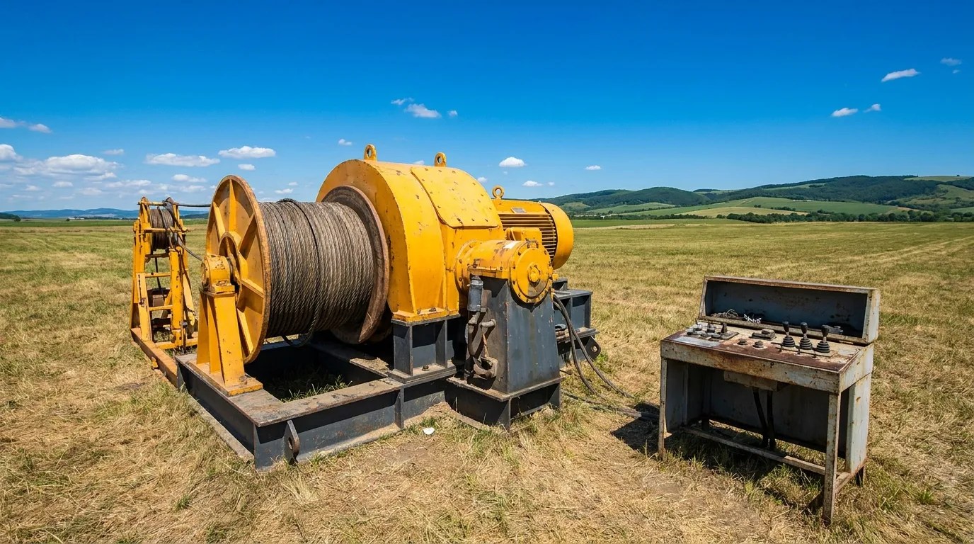 тяговая лебёдка 3 тонны